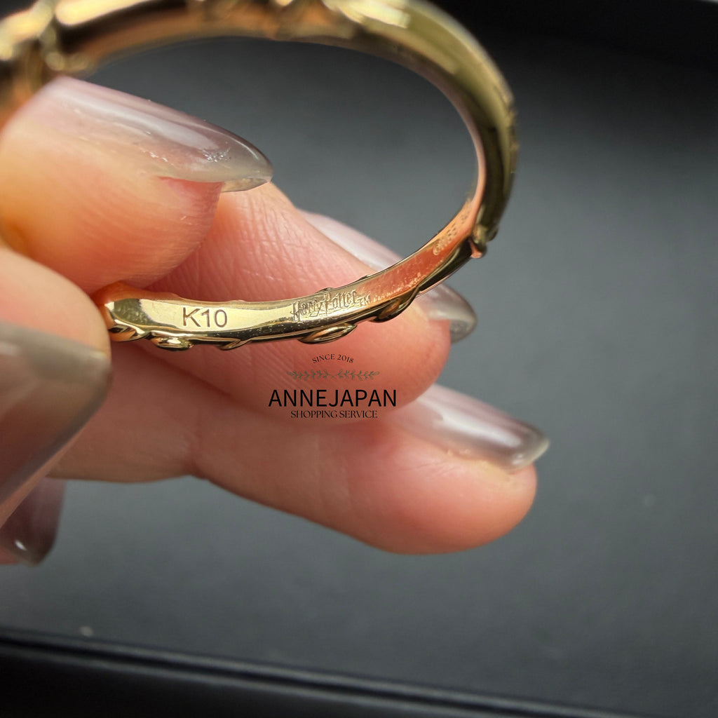 10K金、天然蛋白石 Opal Harry Potter × agete 聯名系列 開口戒指