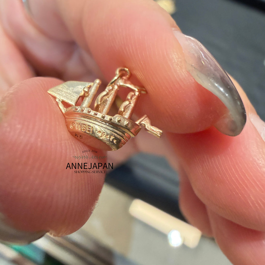 七寶奇謀獨眼威利號K5 黃金K10 黃金（吊環）海盜船吊墜