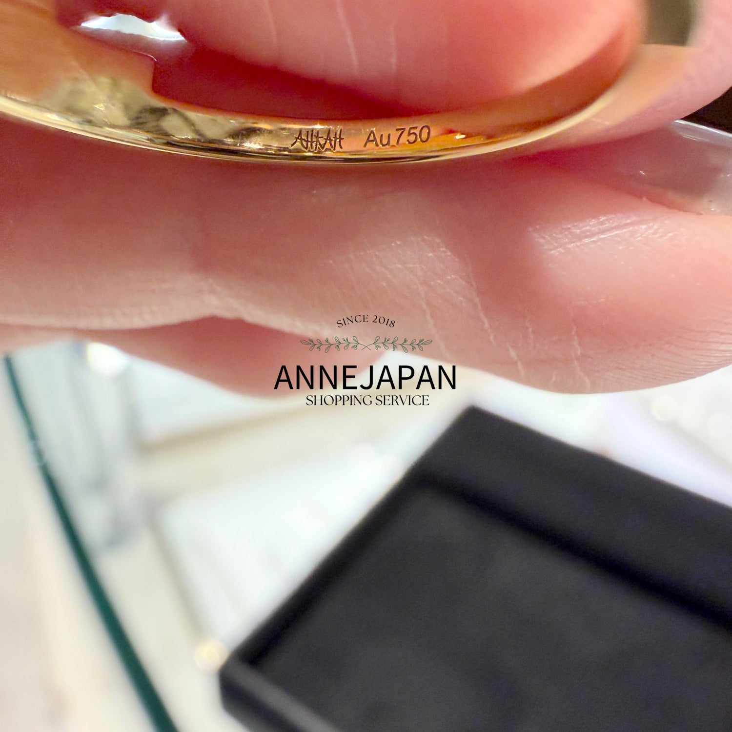 18K黃金（K18 Yellow Gold）／天然鑽石吊燈層疊鑽石設計建築感立體 戒指