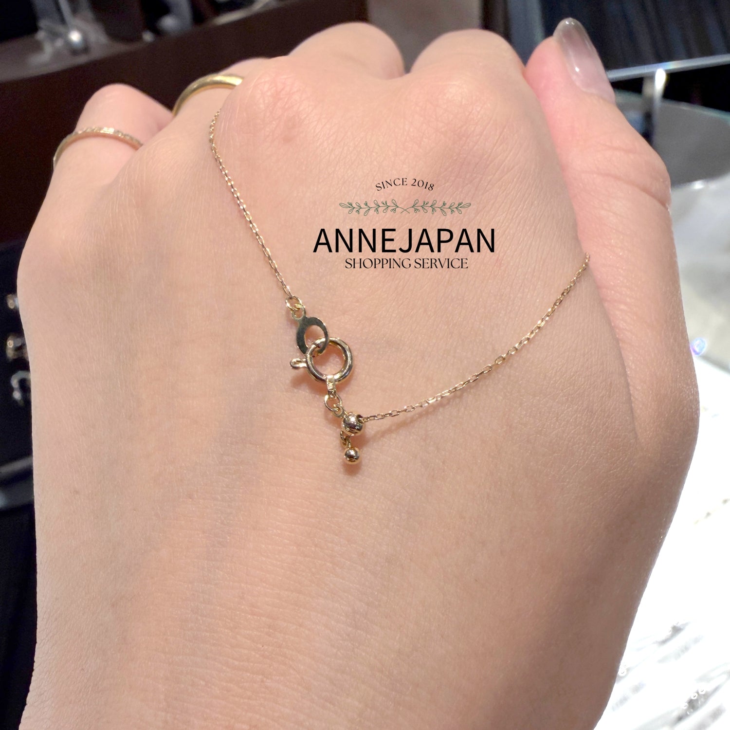 18K黃金約 0.48 ct 10 顆 Trilliant 三角形切割天然鑽石風箏項鏈
