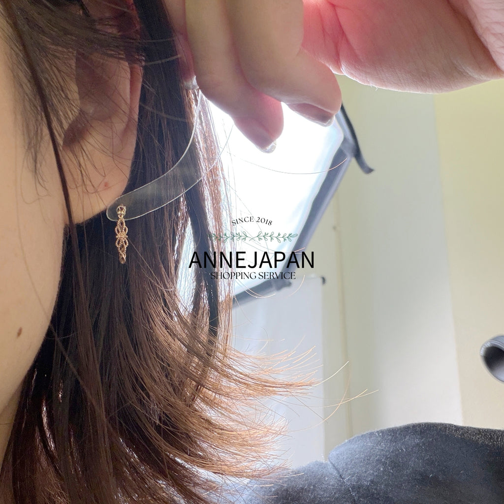 K10金 花瓣鏤空 雕花 珠邊工藝經典 耳環