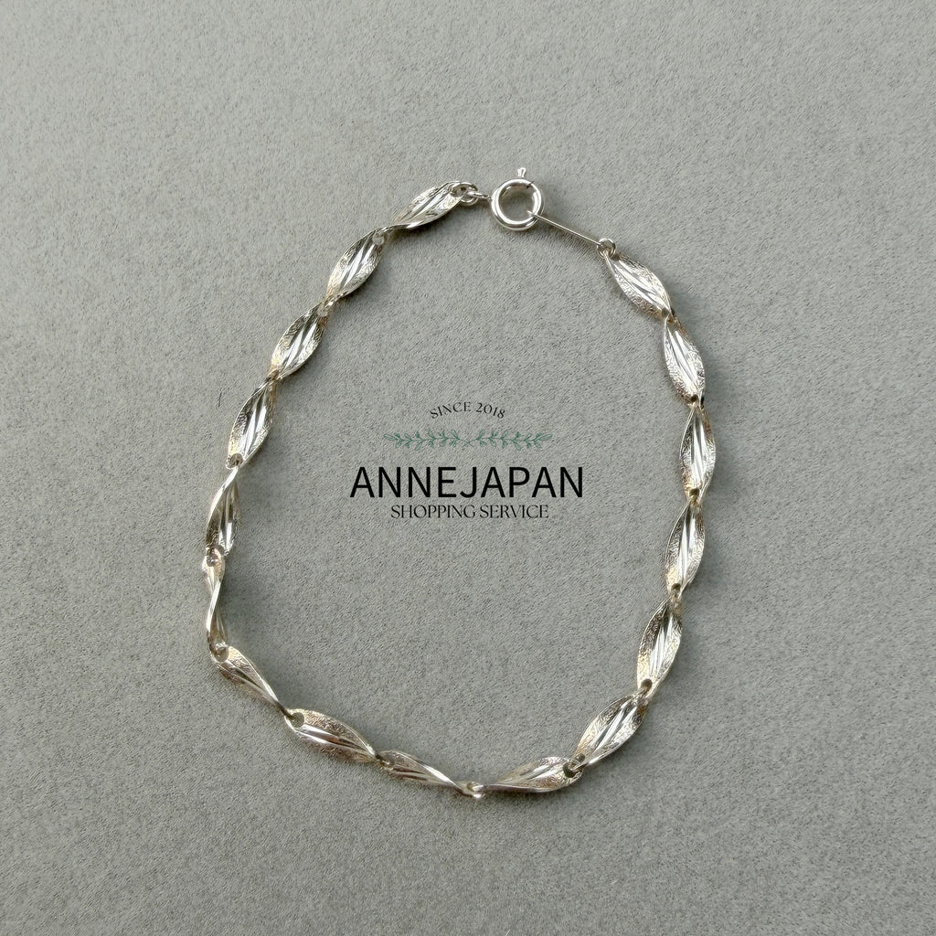 Silver925 質感手工雕刻紋理手鍊 S、L雙碼