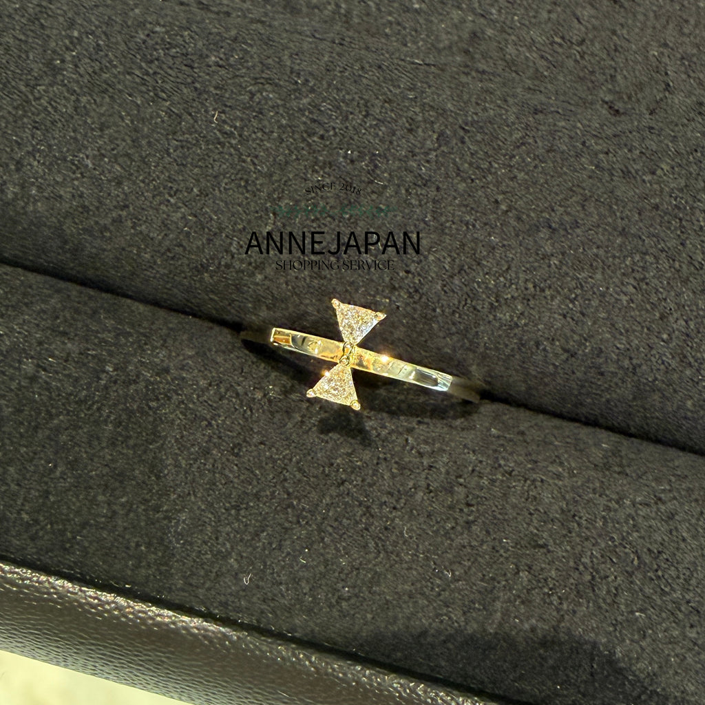 Cerf-Volant 鑽石戒指 18K黃金／天然鑽石約 0.11 ct