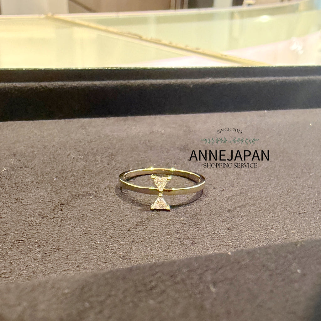 Cerf-Volant 鑽石戒指 18K黃金／天然鑽石約 0.11 ct