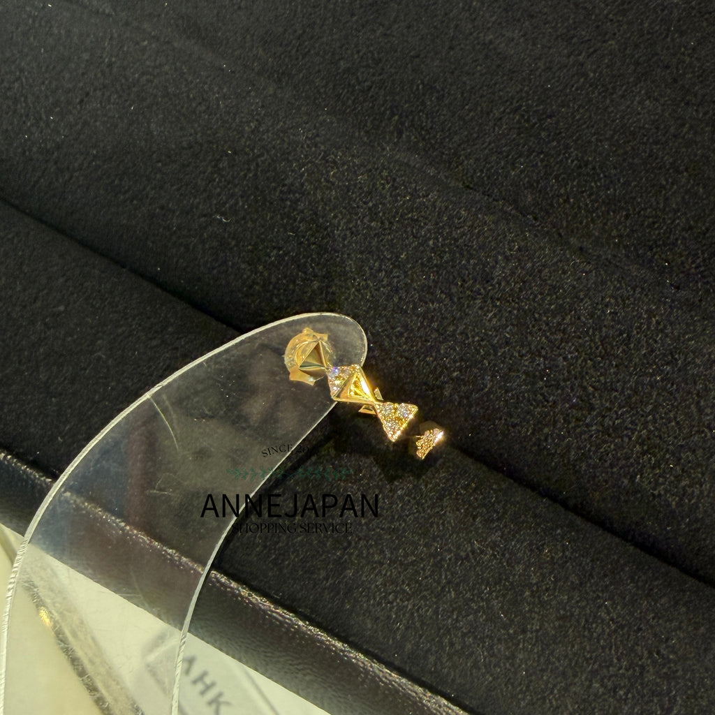 Cerf-Volant Pavé Sequence 單耳鑽石耳環 18K黃金／天然鑽石約 0.04 ct