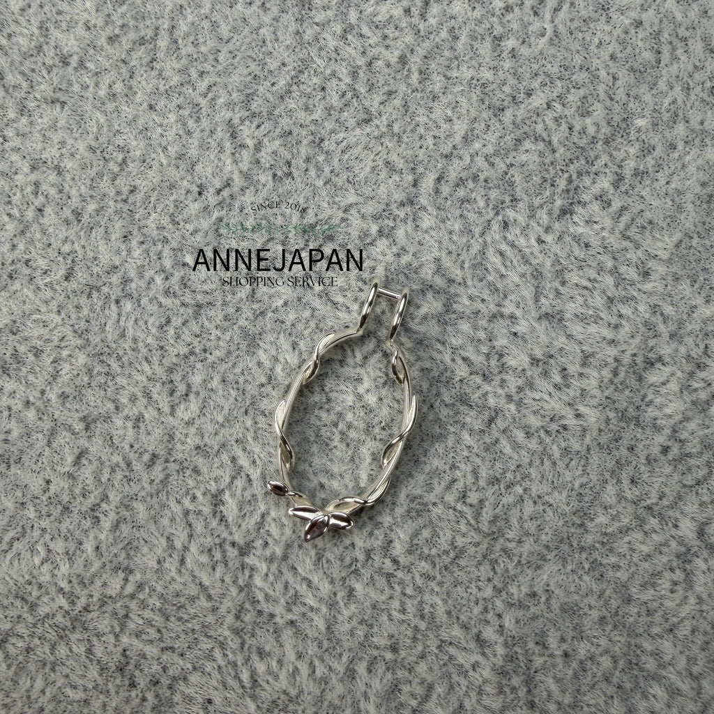 925純銀 茉莉花藤蔓吊墜