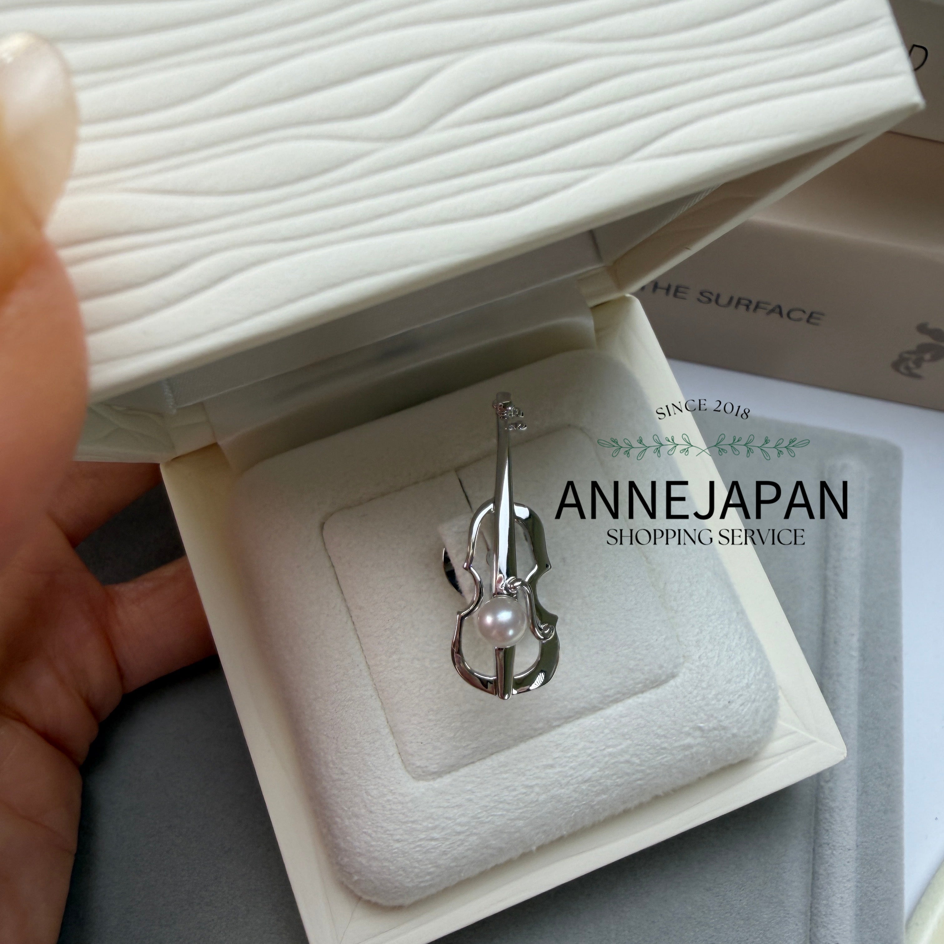 Music Motif Collection 音樂主題小提琴造型胸針（Pin Brooch）